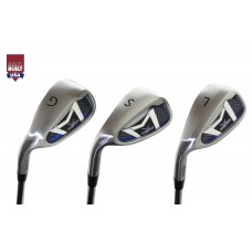 AGXGOLF MAGNUM ONE SWING SAME LENGTH EDITION WEDGES: LOB WEDGE, SAND WEDGE AND GAP WEDGE. MEN'S RIGHT HAND, ALL SIZES AND FLEXES